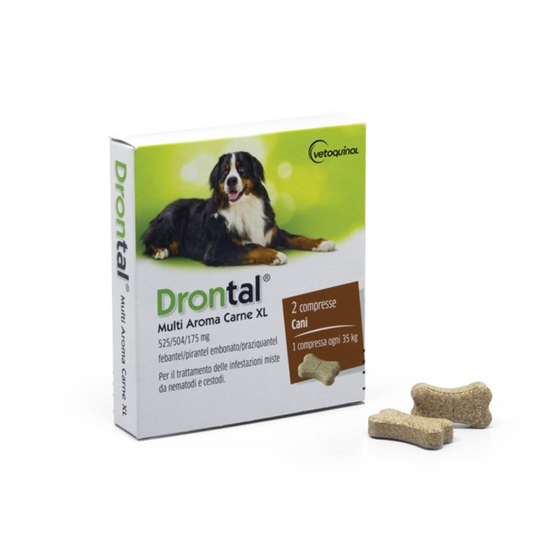 SOP Drontal Multi Aroma Carne XL 2 Compresse