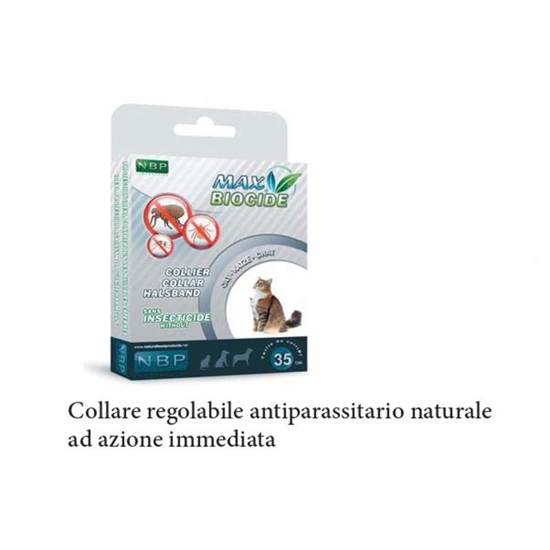 Collare Antiparassitario Cm 42 con Geranio per gatti