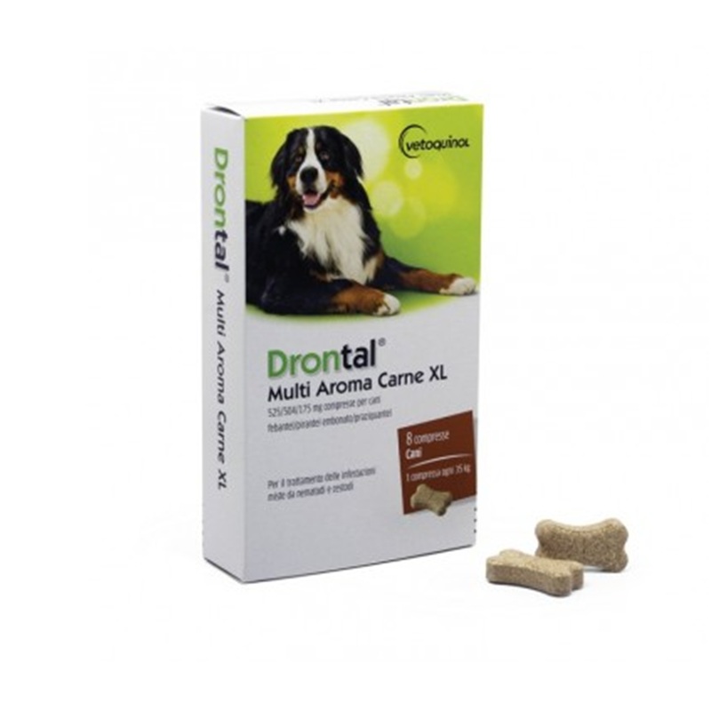 SOP Drontal Multi Aroma Carne XL 8 Compresse
