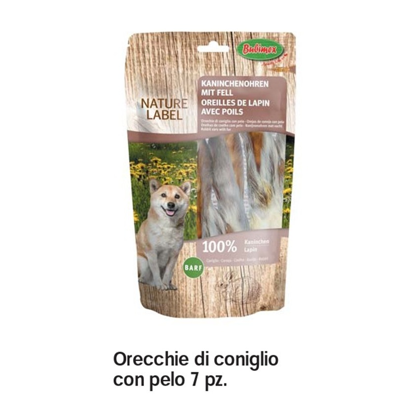 Orecchie di Coniglio con pelo N. 7 Gr 100
