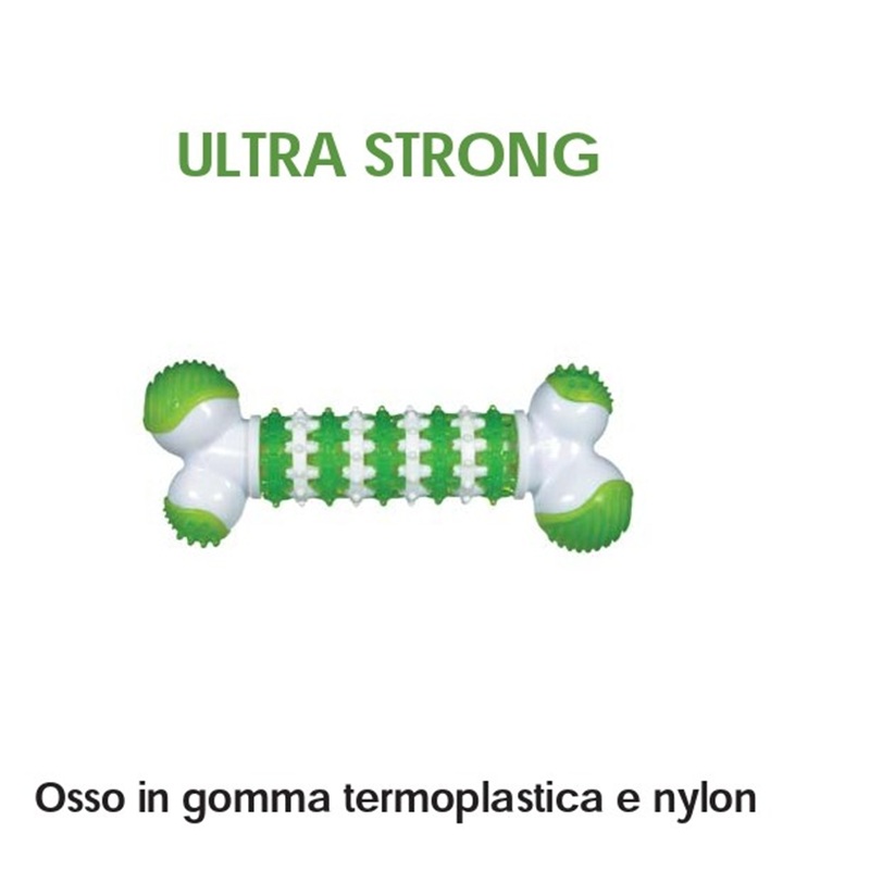 Osso in Gomma Termoplastica e Nylon Cm 12
