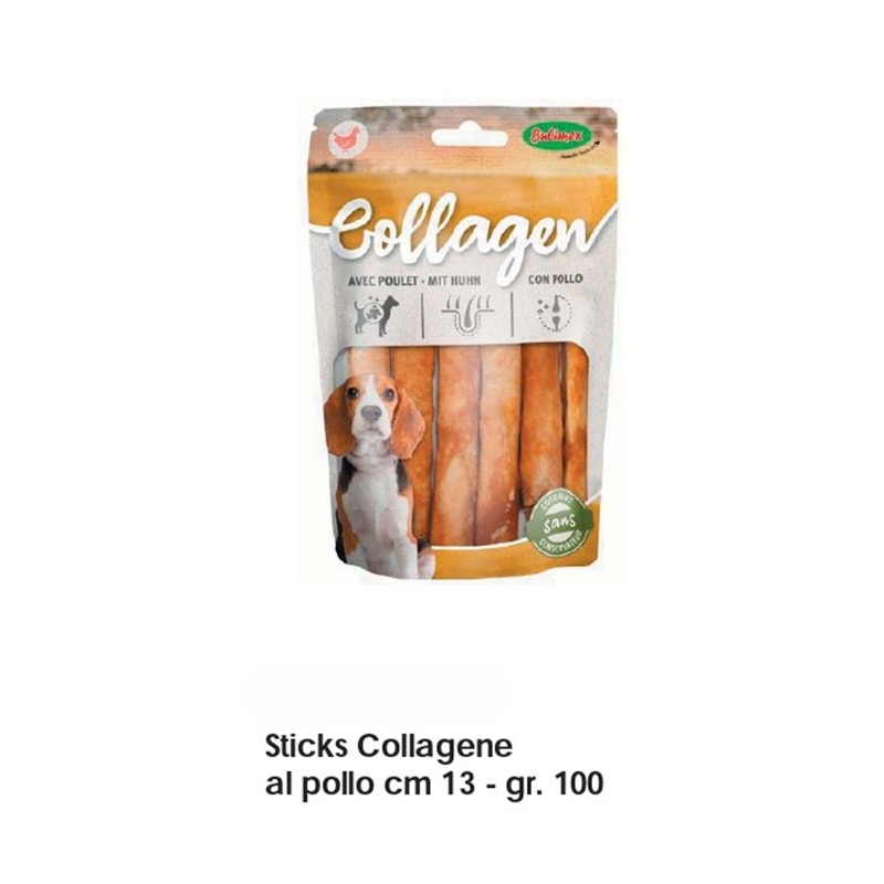 Stick Collagene al Pollo Cm 13, Gr 100