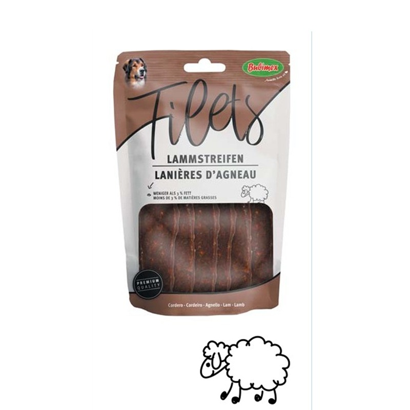 Strisce di agnello Gr 100