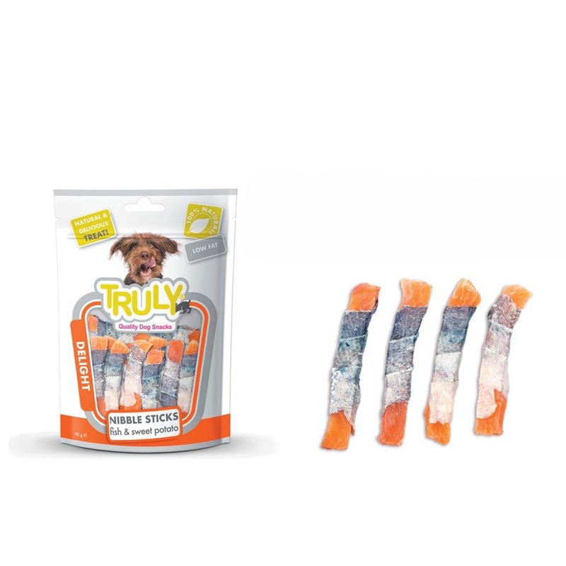 Strisce Pesce e Patata Dolce Gr 90
